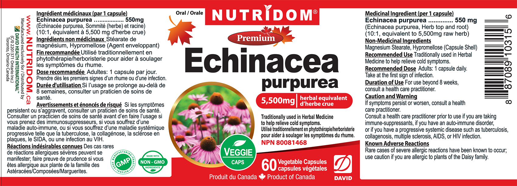 NUTRIDOM Echinacea