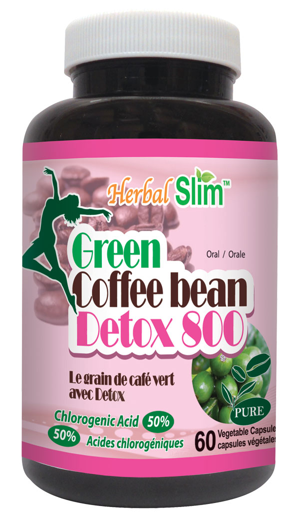 HerbalSlim GREEN COFFEE BEAN DETOX 800