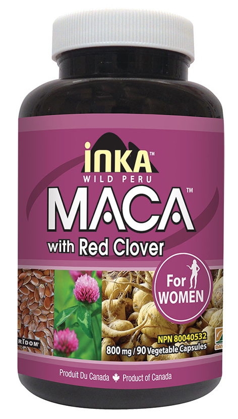 INKA(WILD PERU) MACA WITH RED CLOVER FOR WOMEN